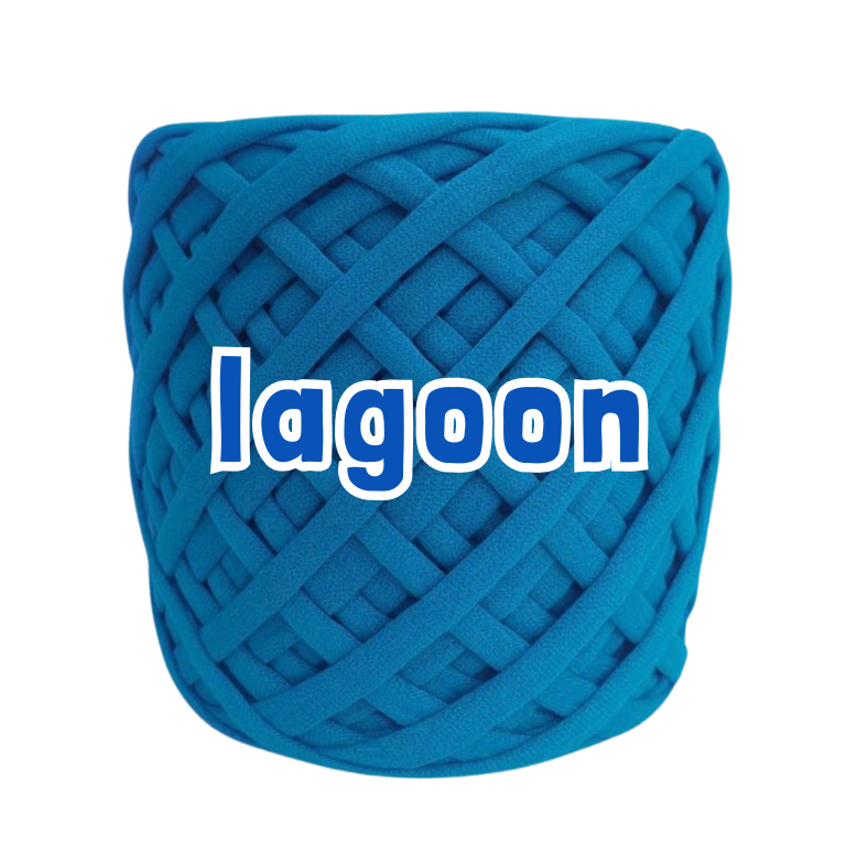 T-SHIRT YARN Lagoon | 120m, 7-9mm, 380gr