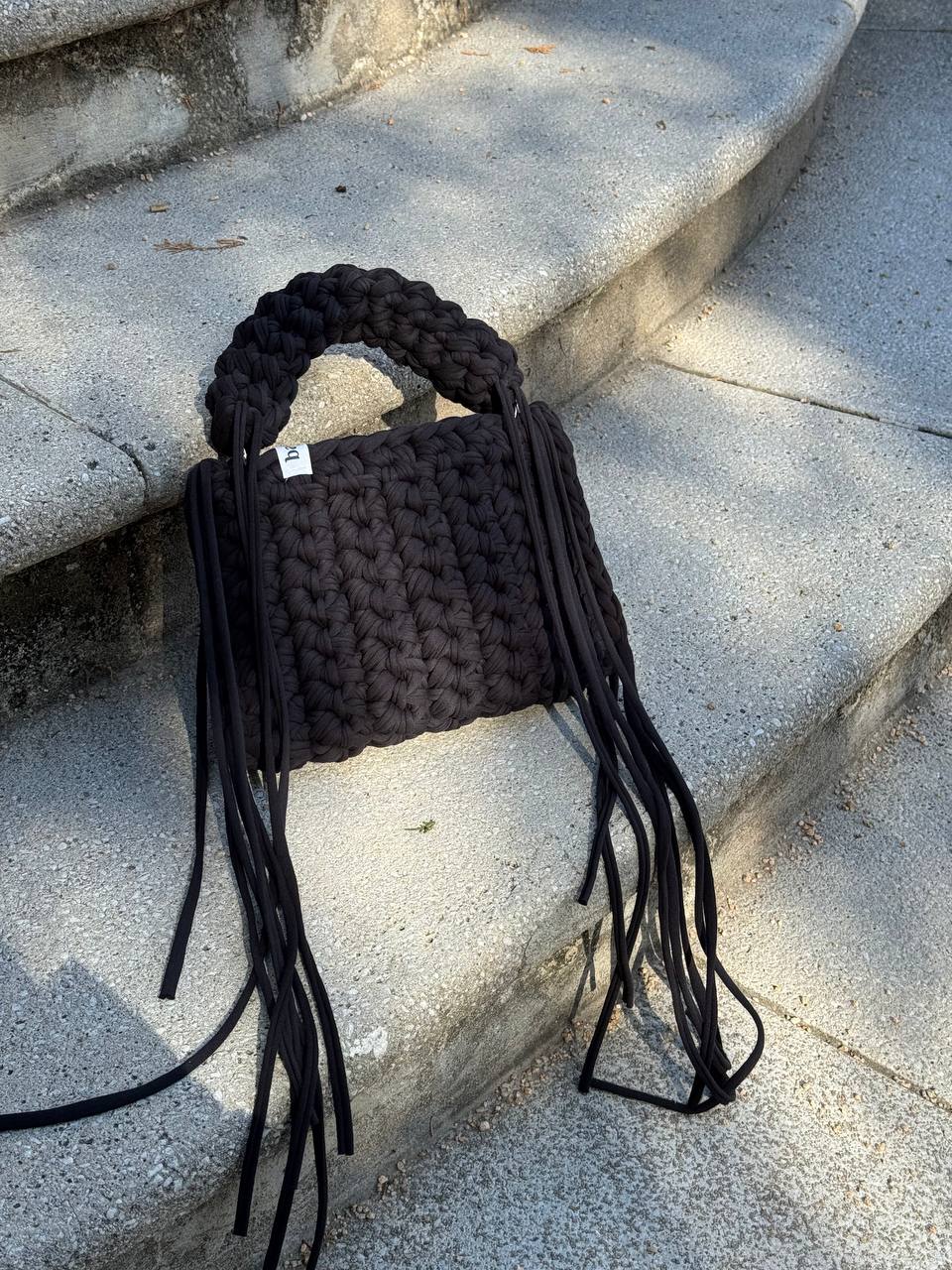 DOLLY BAG in black color