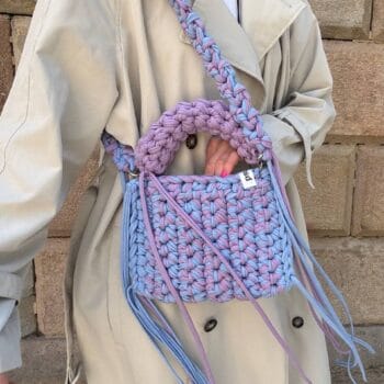 DOLLY BAG in purple colors