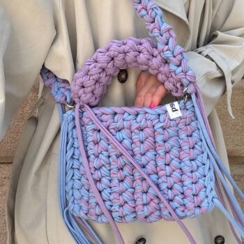 DOLLY BAG in purple colors