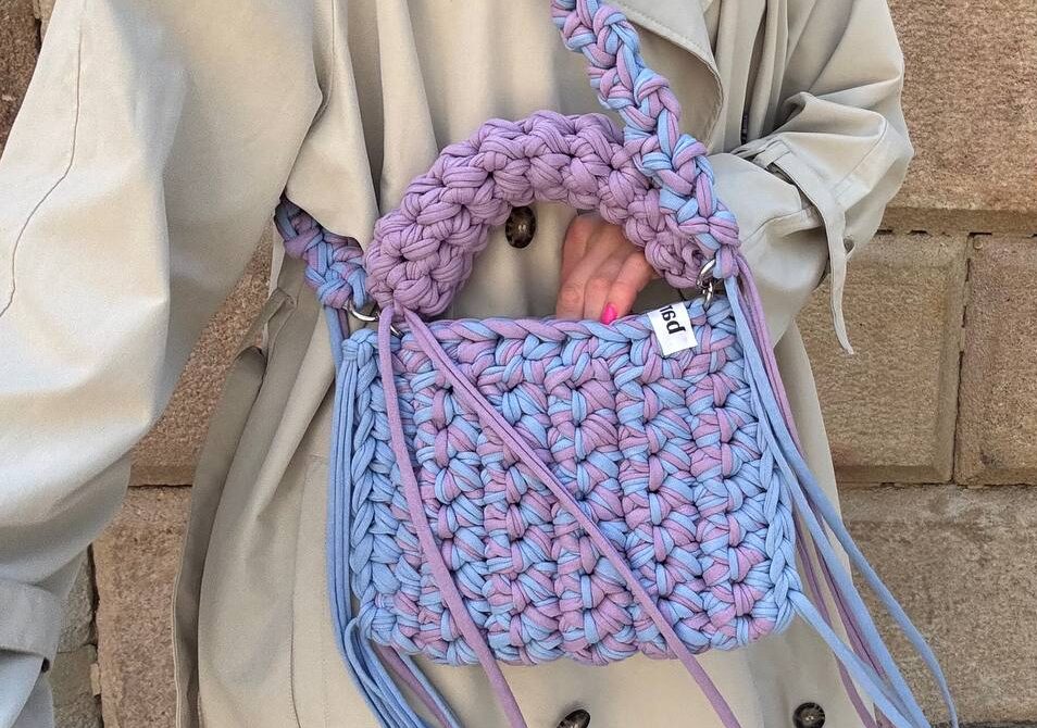 DOLLY BAG in purple colors