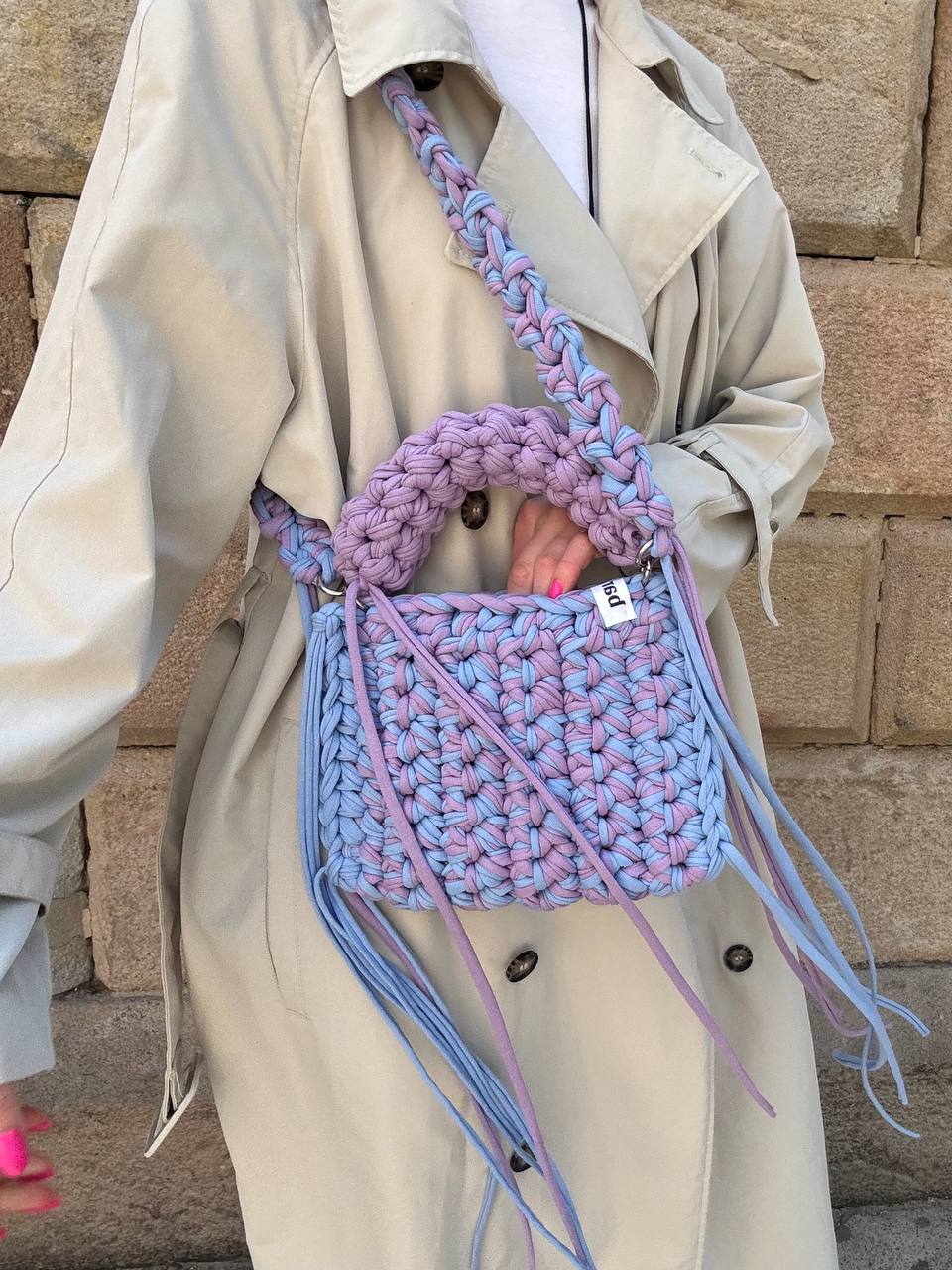 DOLLY BAG in purple colors