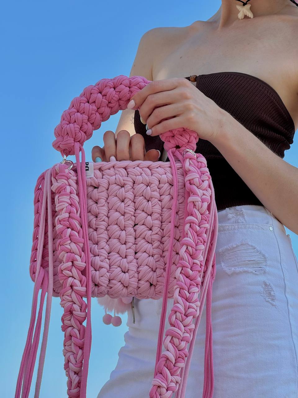 DOLLY BAG in pink colors